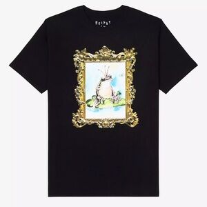 Frog King Gold Frame T-Shirt By Friday Jr